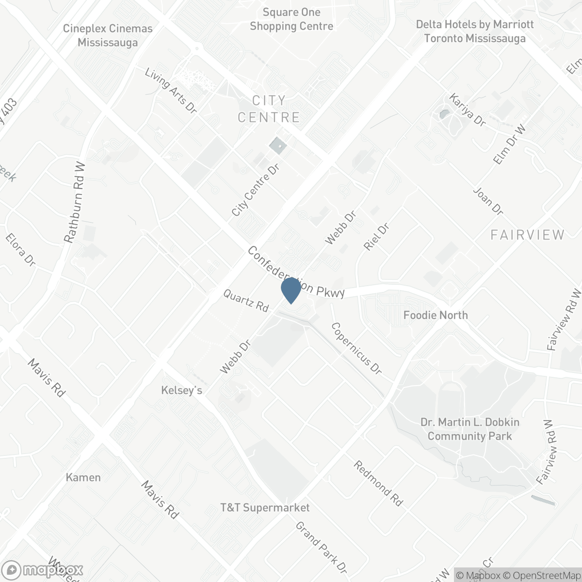1002 - 400 WEBB DRIVE, Mississauga, Ontario L5B 3Z7